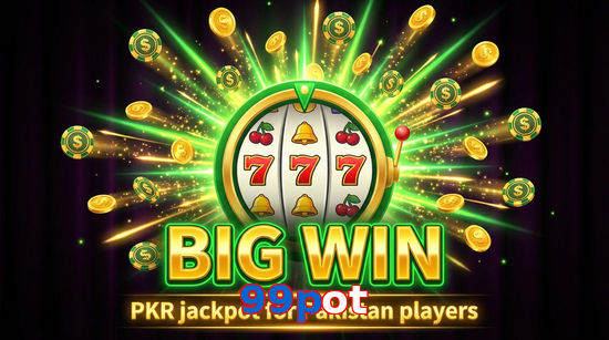 Big win animation on 99Pot slot game